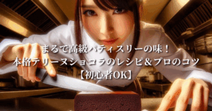 まるで高級パティスリーの味！本格テリーヌショコラのレシピ＆プロのコツ【初心者OK】