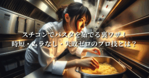 スチコンでパスタを茹でる裏ワザ！時短・ムラなし・失敗ゼロのプロ技とは？