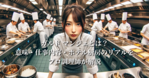 ガルド・マンジェとは？意味・仕事内容・ホテル厨房のリアルをプロ調理師が解説