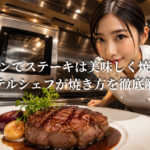 スチコンでステーキは美味しく焼ける？ホテルシェフが焼き方を徹底解説